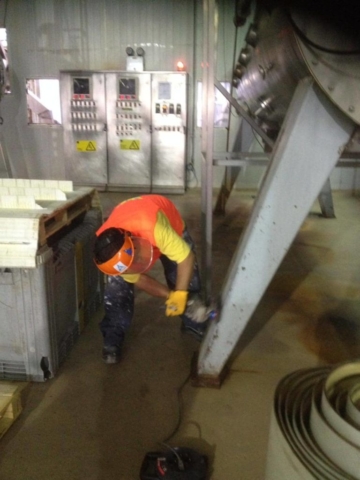 Mantención de edificios industriales